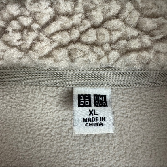 Uniqlo Deep Pile Vintage Jacket Size XL - Picture 4 of 9